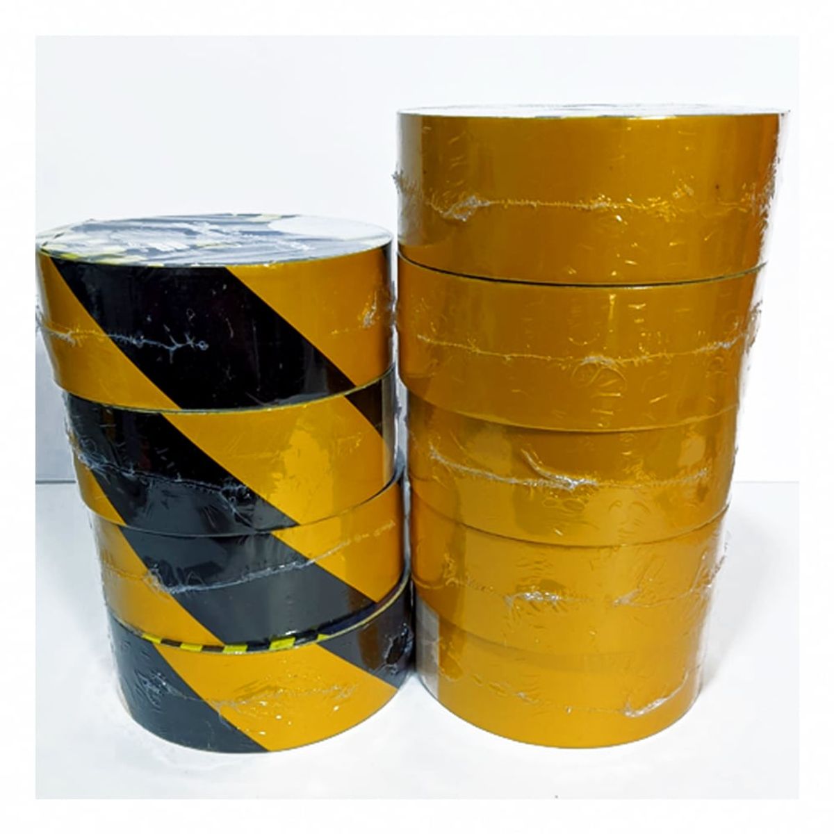 GENERICO - Cinta De Seguridad Delimitadora Amarillo  Negro 33metros