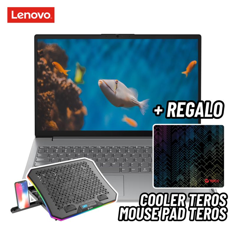 LENOVO - LAPTOP LENOVO V15 G4 AMN 15.6 FHD AMD RYZEN 3 7320U 8GB RAM 256GB SSD + COOLER TEROS + MOUSE PAD