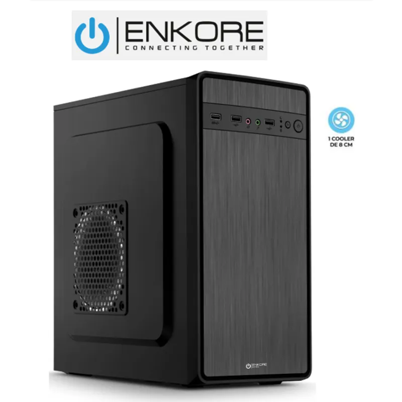 ENKORE - Case NITRO ENC 1000 micro ATX 230W 8CM FAN ENKORE