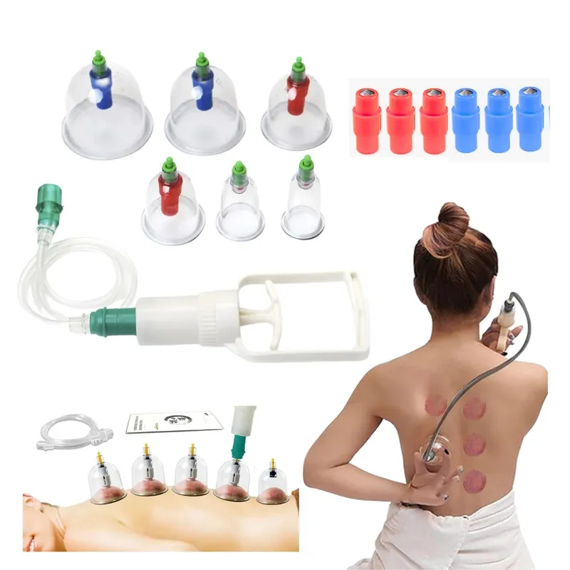 VICTORIA - Terapia de ventosas chinas 6 uds masaje, relajación y circulación