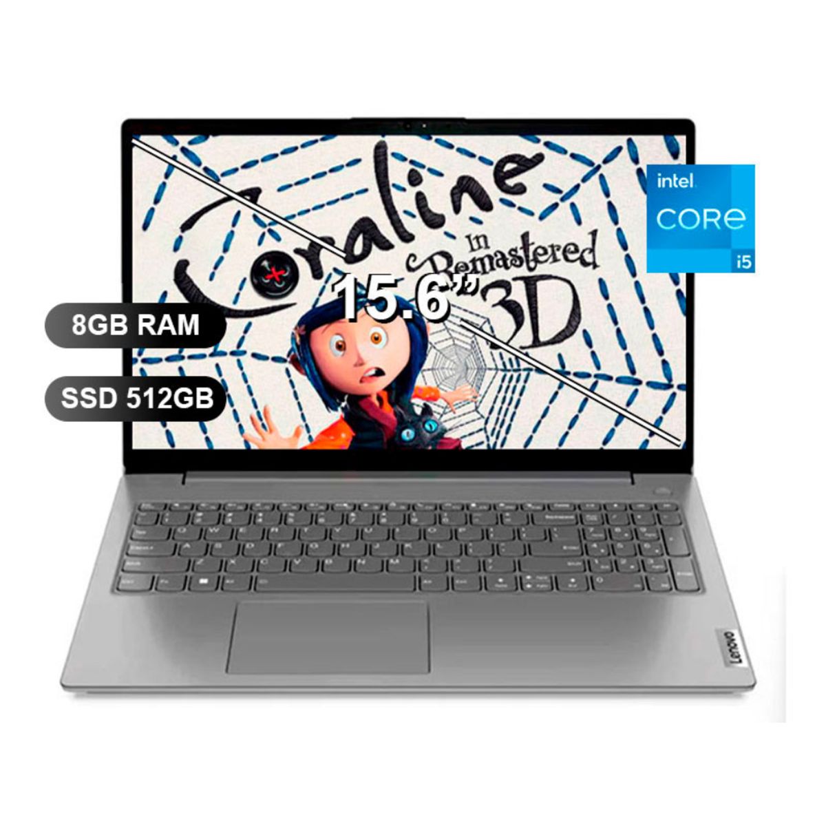 LENOVO - LAPTOP LENOVO V15 G4 IRU I5-13420H 8GB SSD512GB FREE 15.6 83A100GJLM