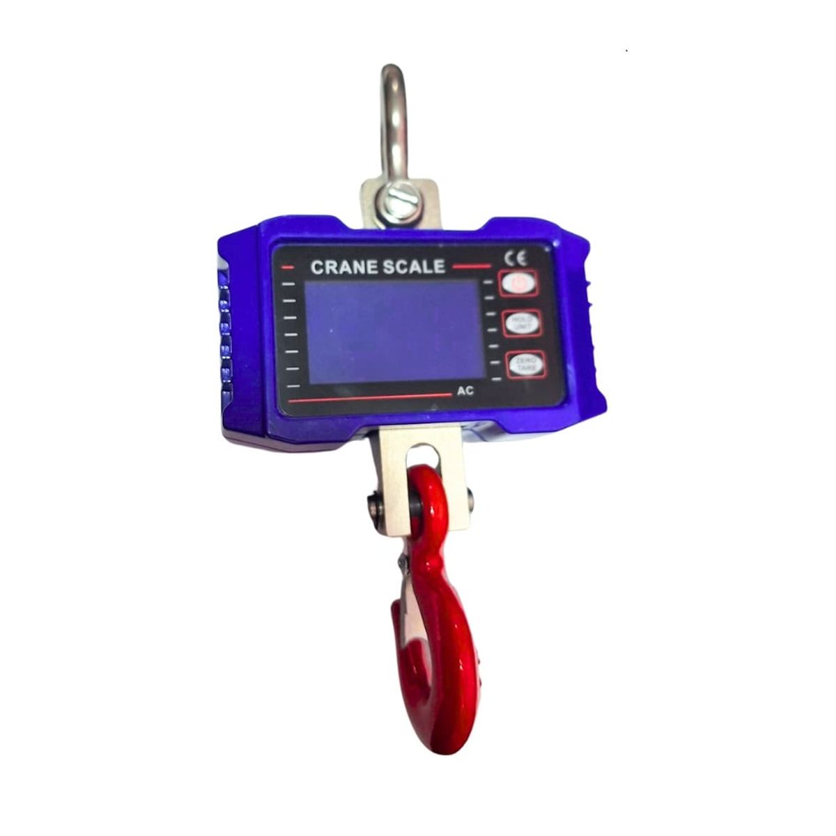 GENERICO - Balanza Industrial de Metal 500kg Recargable y Digital con Control Remoto Azulino