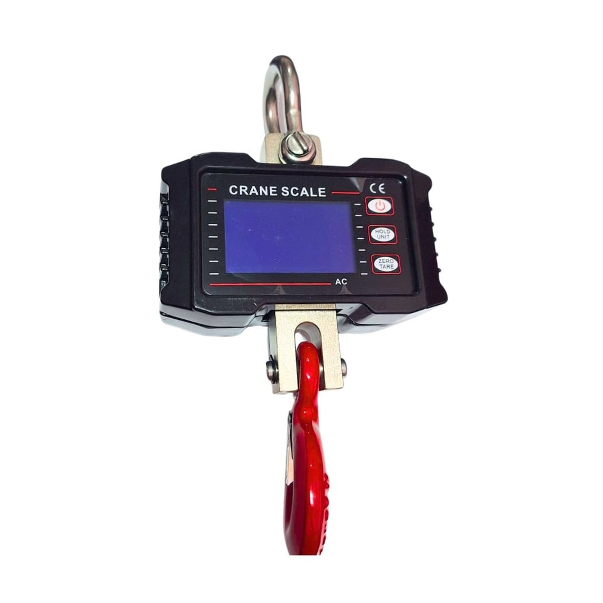 GENERICO - Balanza Industrial de Metal 500kg Recargable y Digital con Control Remoto Negro