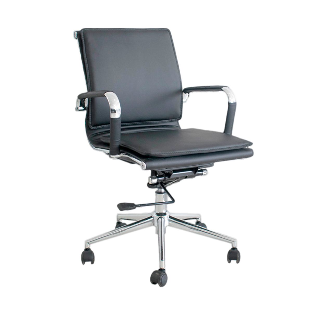 OFIDEAS - Silla de Oficina Alemania Gerente Negro Alta Ofideas