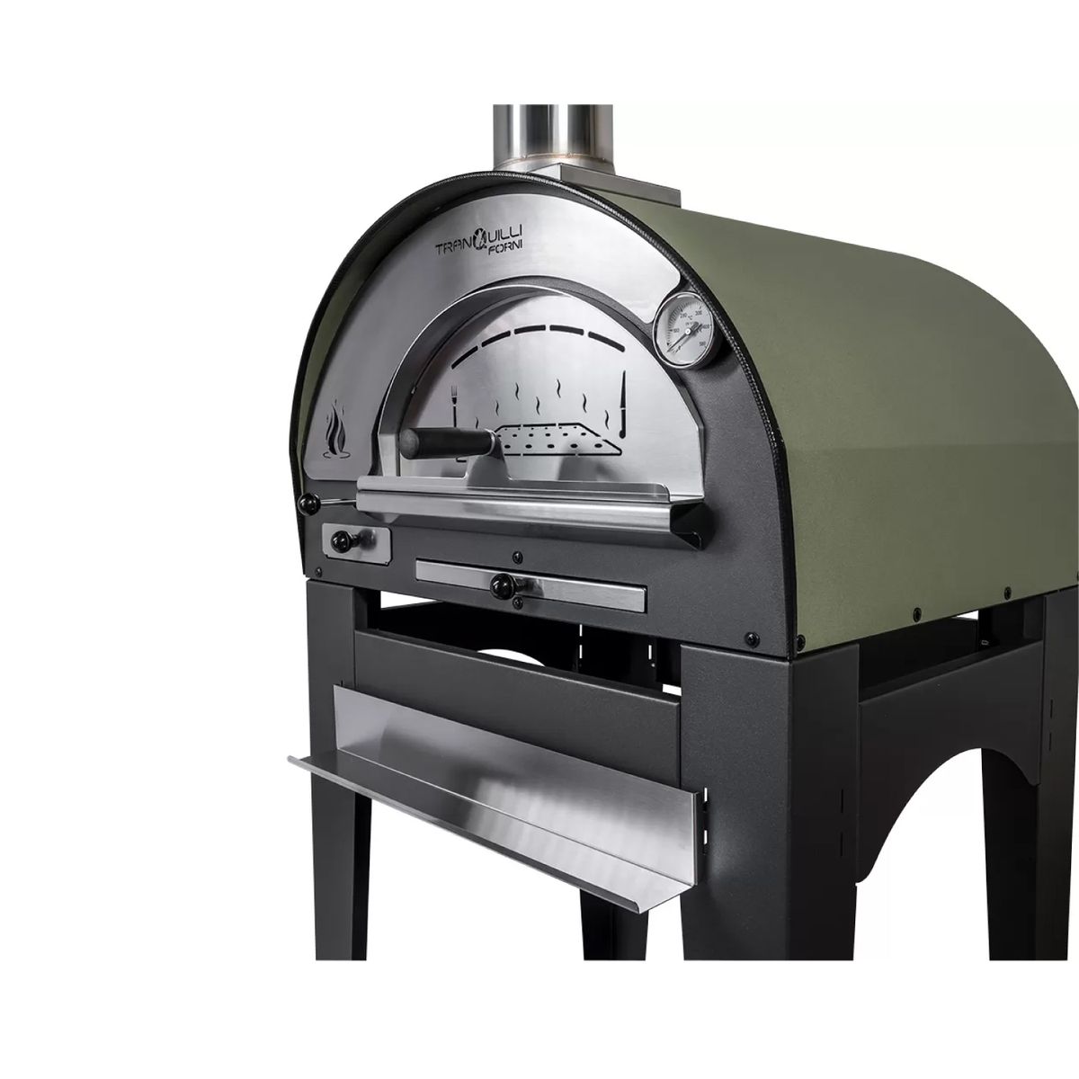 TRANQUILLI FORNI - Horno a la Leña I Arde I Tamaño Medium I Verde