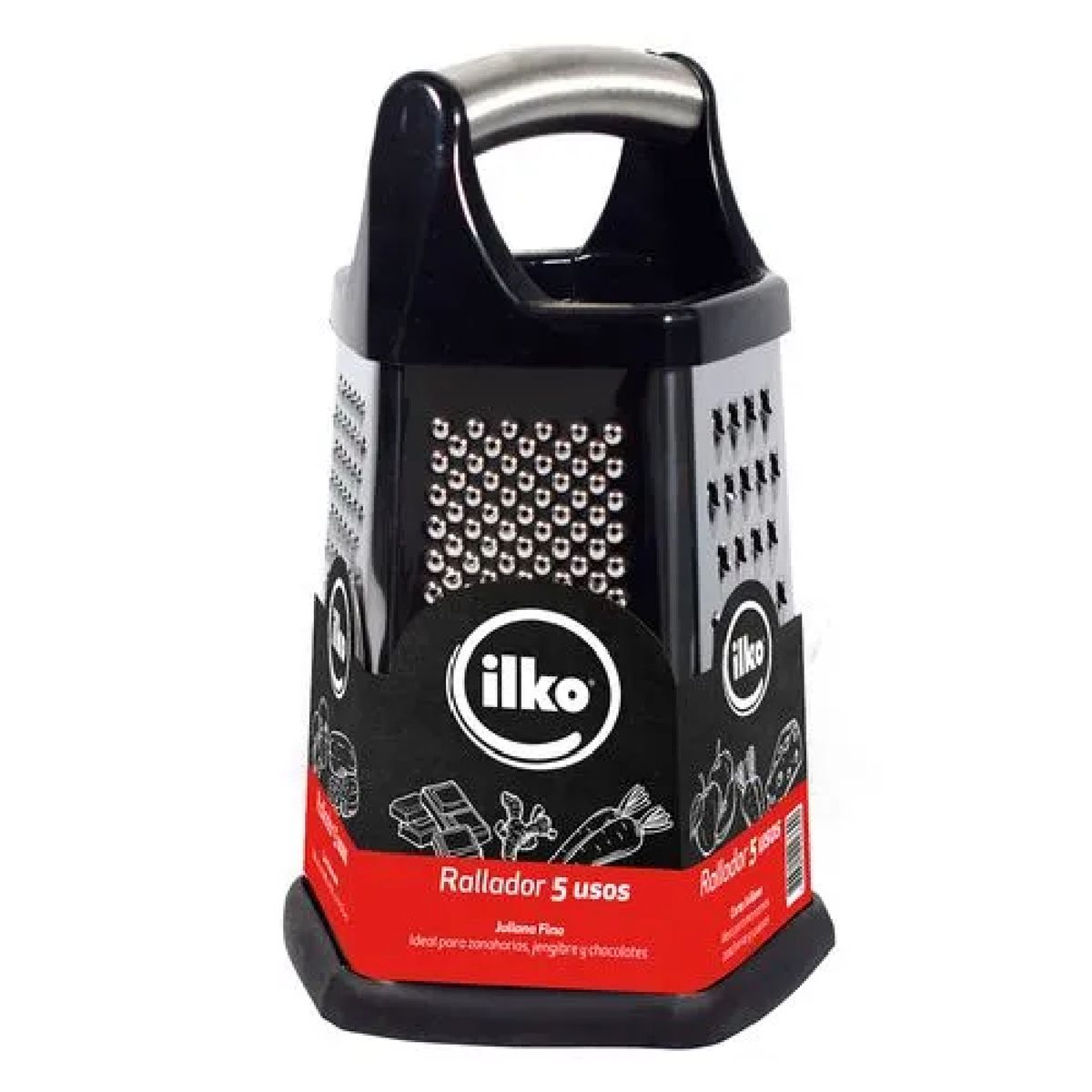 ILKO - Rallador Inox 5 Caras-1122330 Ilko- 10138067
