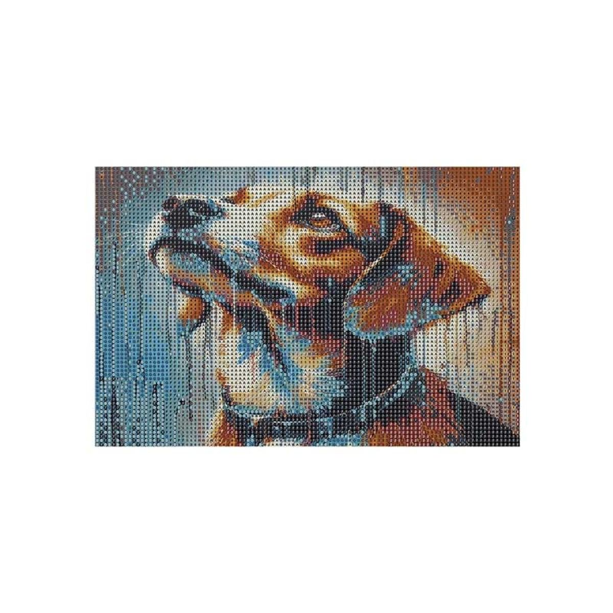 MAKA - DIAMOND PAINTING DOGGIE 20X30CM MAKA