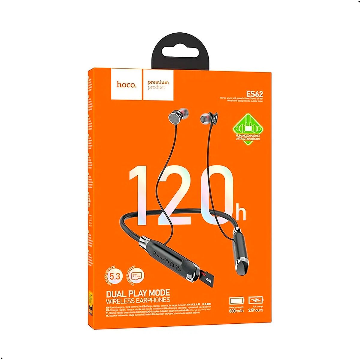 HOCO - Audífono Hoco Deportivos Inalámbricos Bluetooth 120hrs Hoco Es62