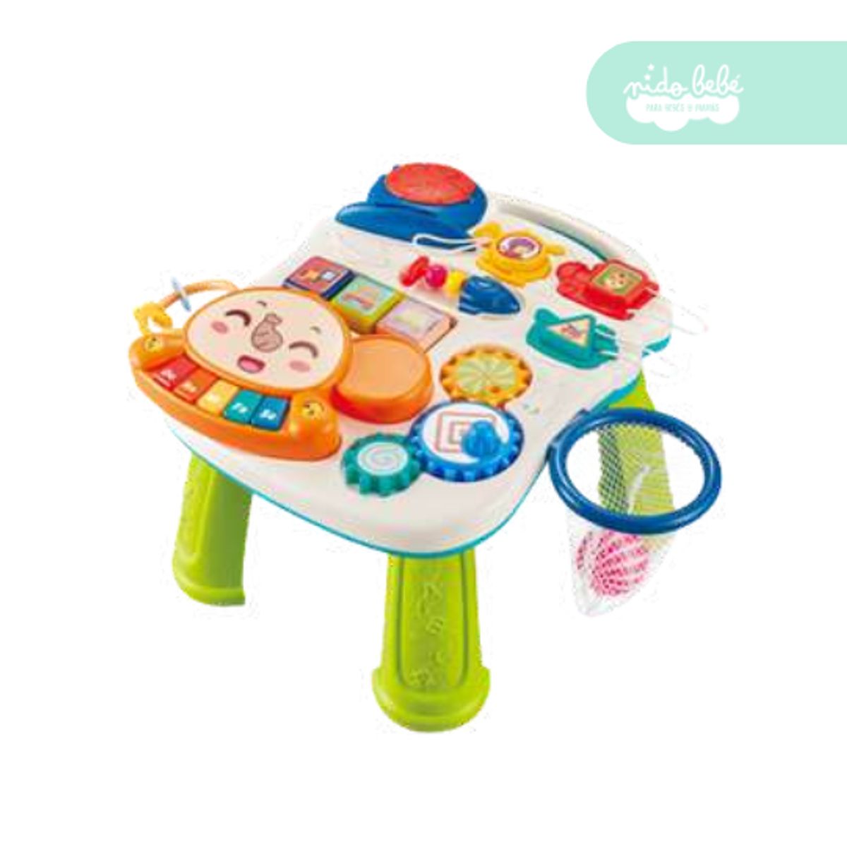 GENERICO - Caminador didáctico multiusos de bebe Musical Stoller verde