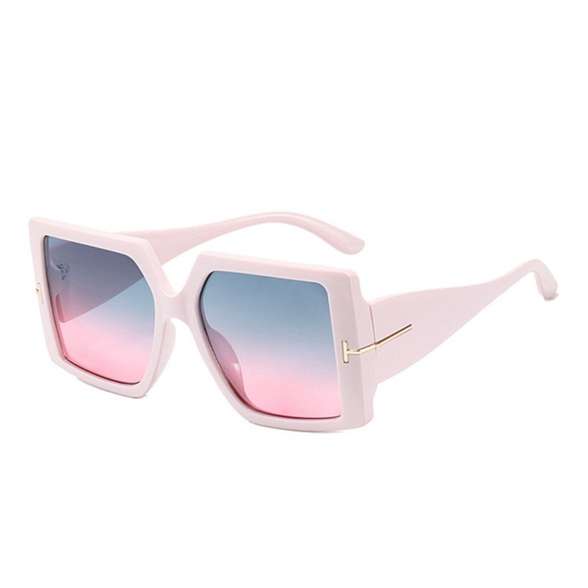 GENERICO - LENTES DE SOL CON PROTECCION RECTANGULAR UV400