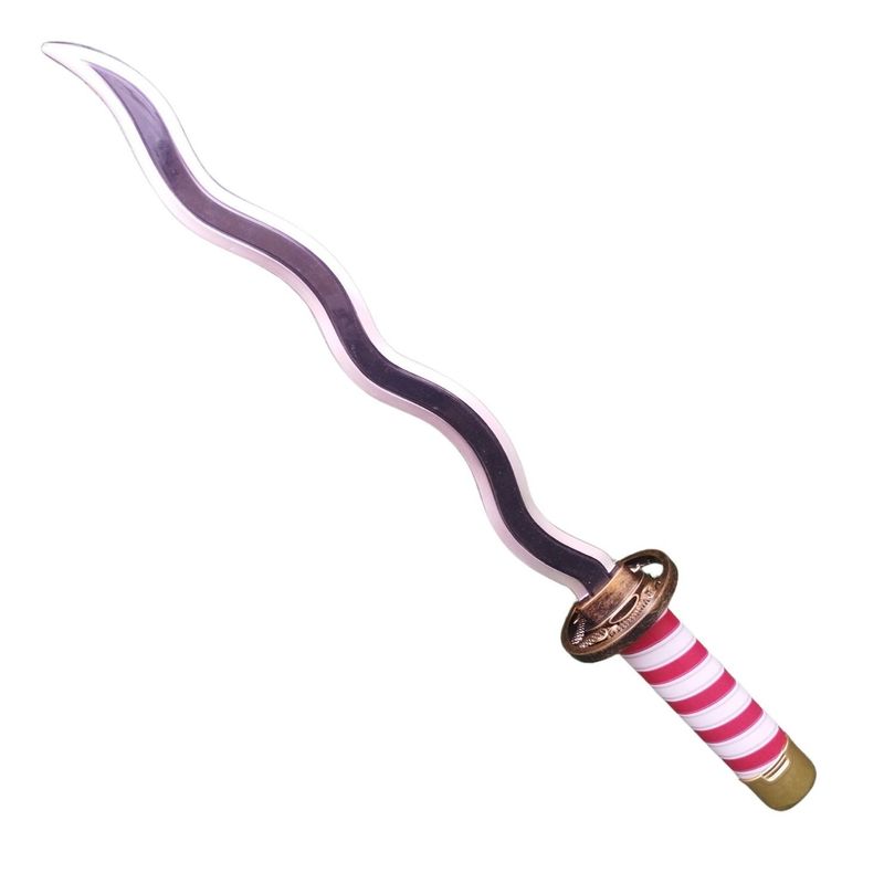GENERICO - Juguete Mini Katana Cosplay de Obanai Iguro con Sonido