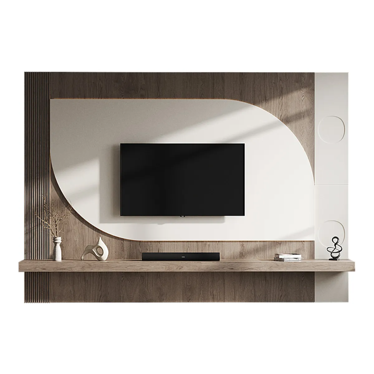 GENERICO - Centro de Entretenimiento Zilema - Marrón y Blanco