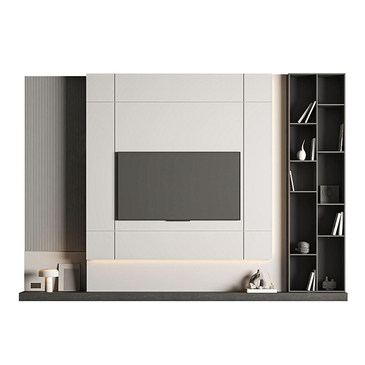 GENERICO - Centro de Entretenimiento Brunetti - Blanco y Marrón