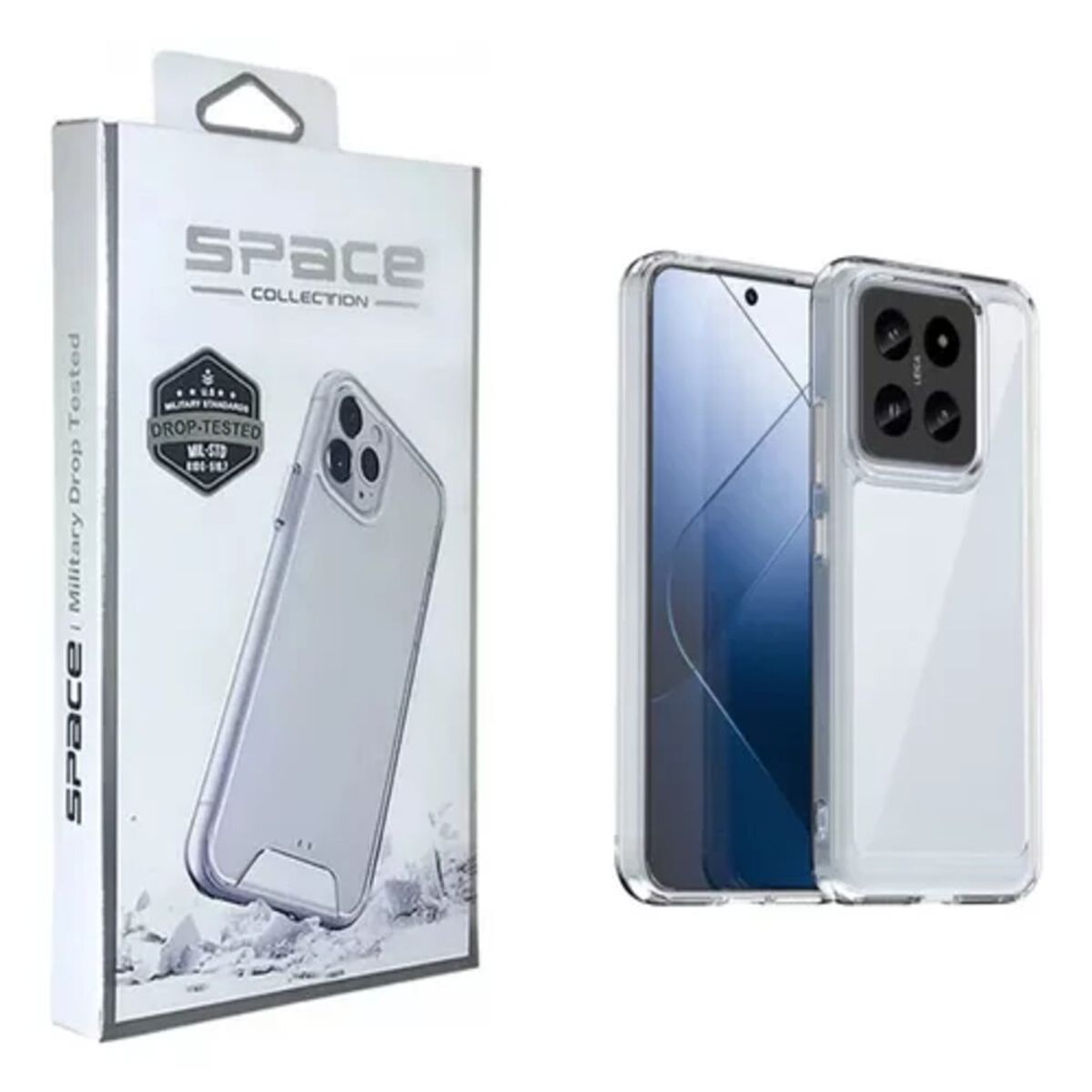 SPACE - Case Space Protector para Xiaomi Mi 14 Pro - Transparente