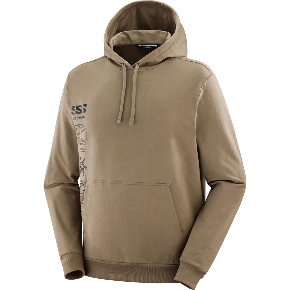 SALOMON - Polera Graphic Pull Over Hoody Sportstyle Hombre - Salomon