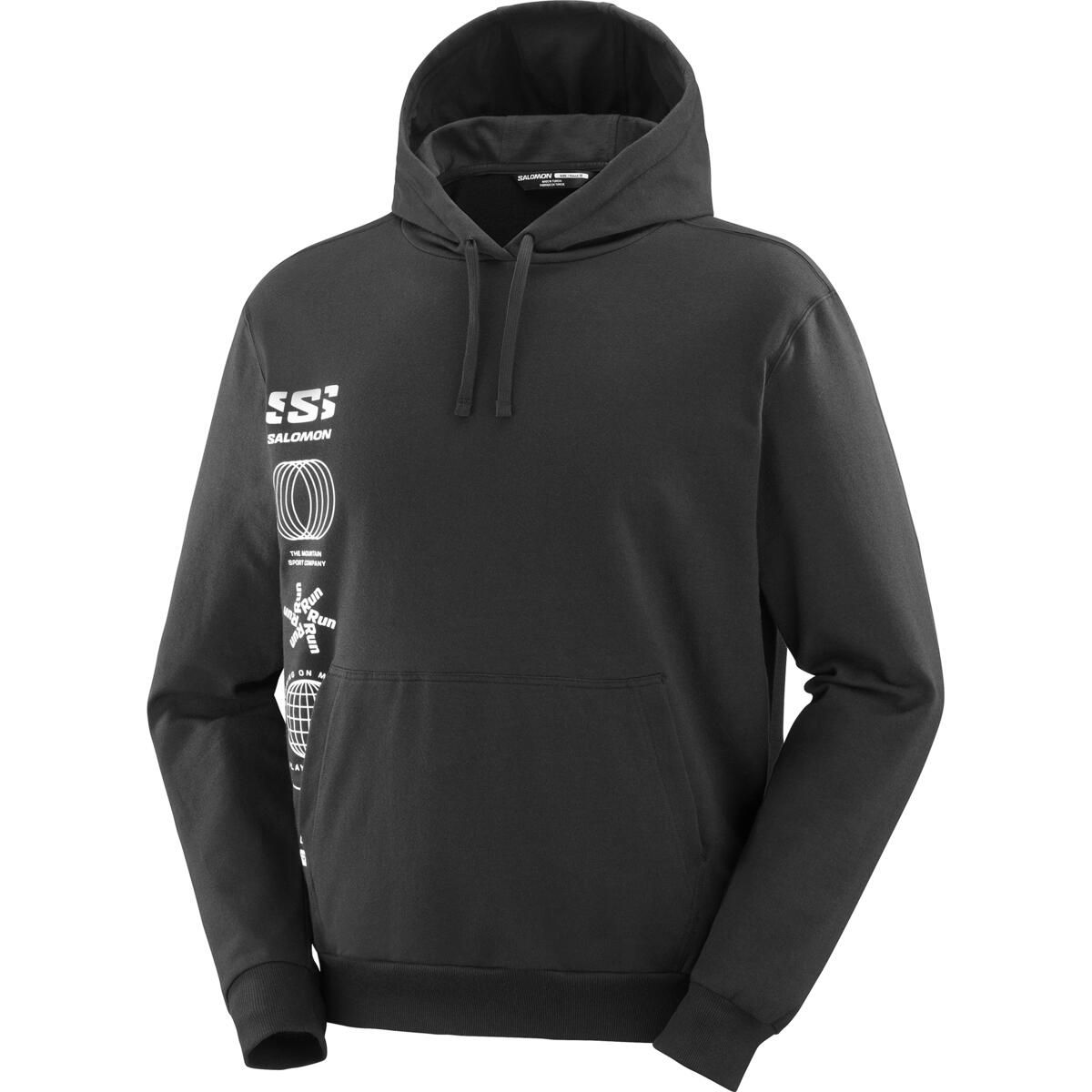 SALOMON - Polera Graphic Pull Over Hoody Sportstyle Hombre - Salomon