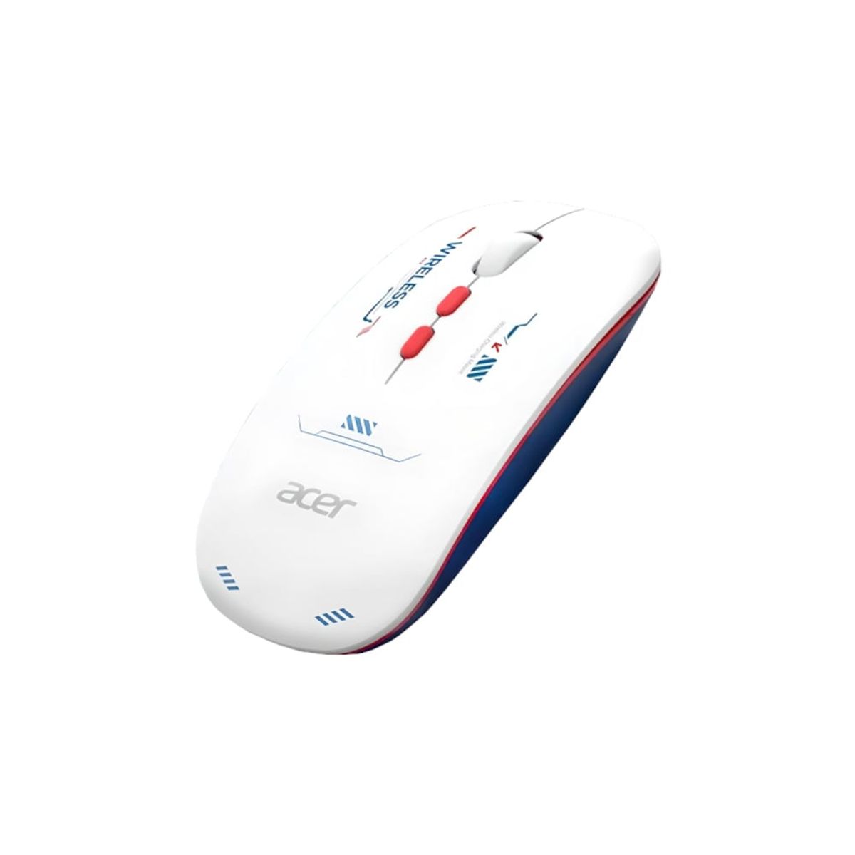 ACER - Mouse Inalámbrico Dual Acer L175S-H Recargable con Luz LED