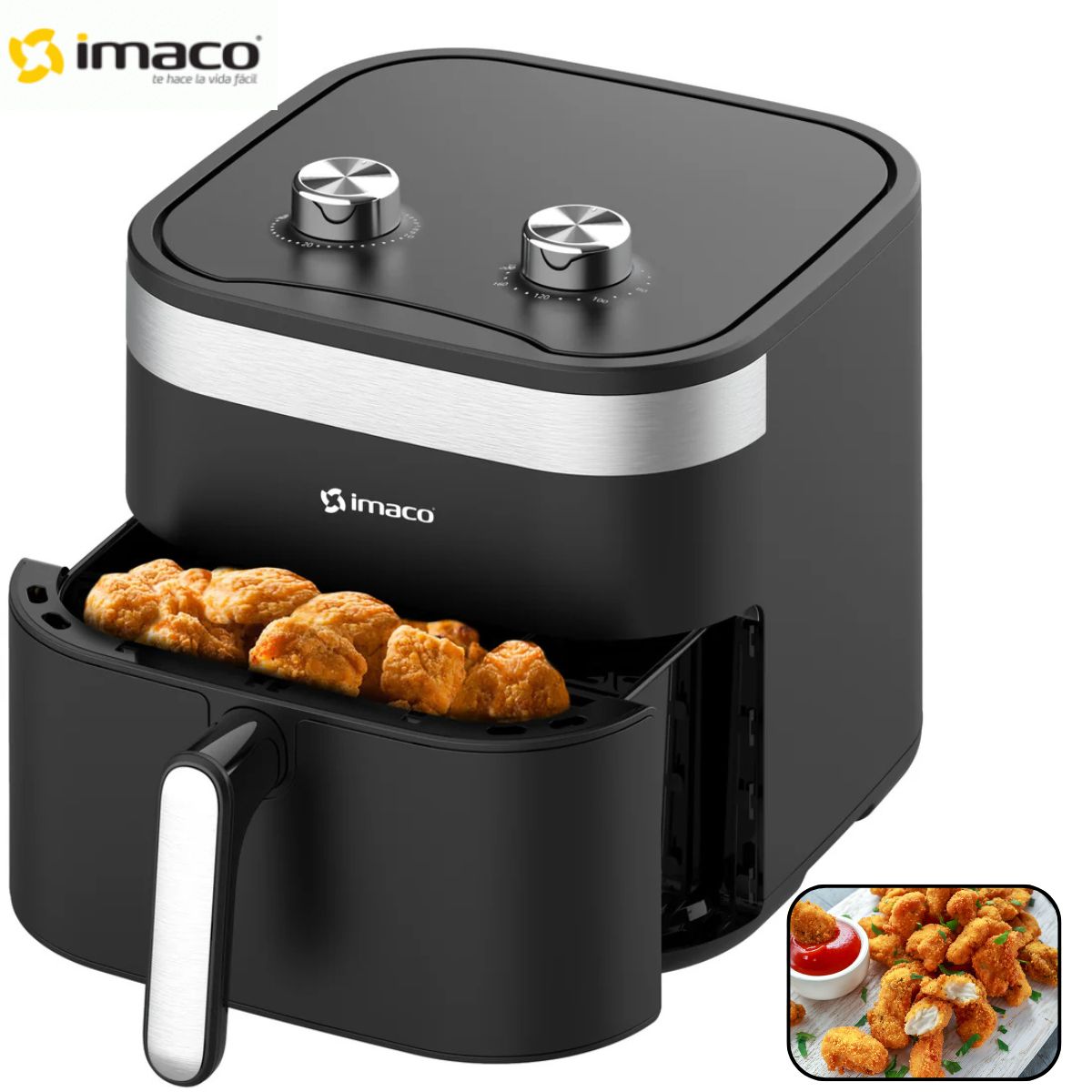 IMACO - Freidora de Aire Imaco 6.5lt. Mecánica  AF6516M