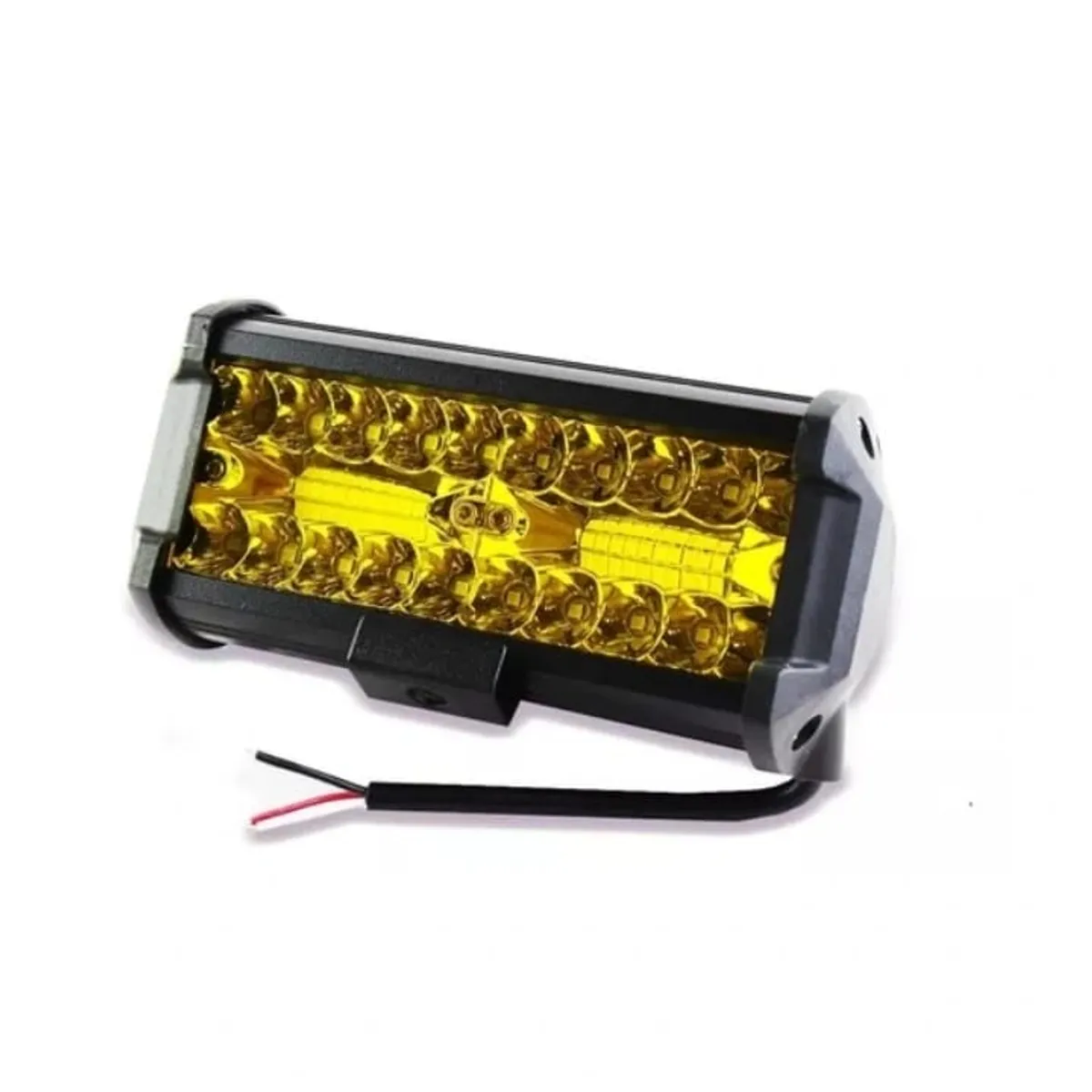 GENERICO - Barra 40 Led Ámbar 120w multivoltaje