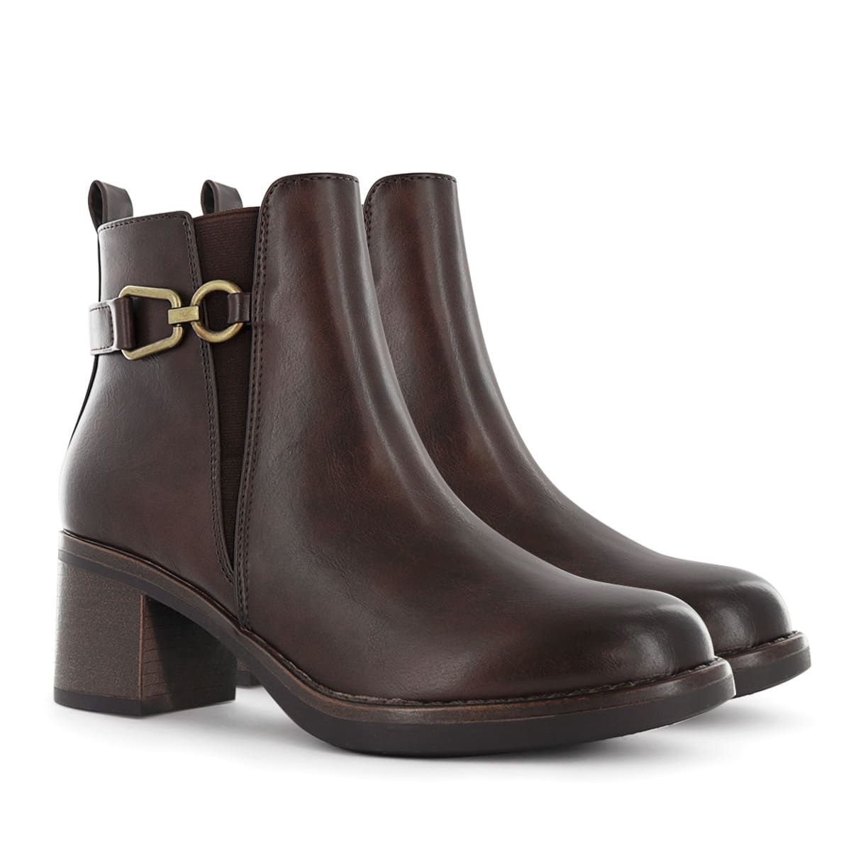 IMPULS - Botas Urbano Mujer Impuls Aysha03 Cafe