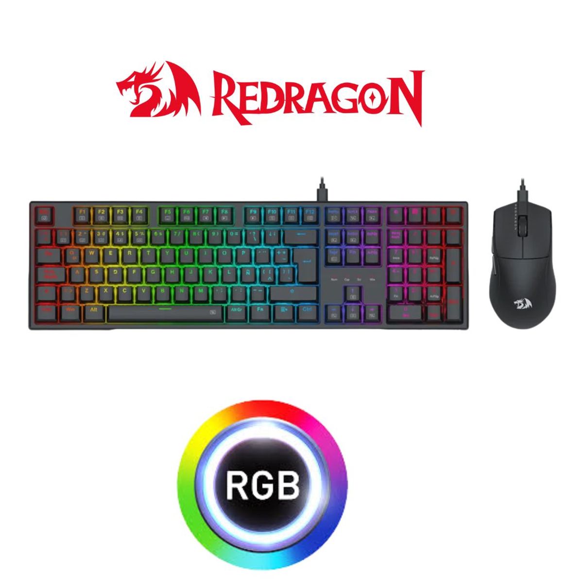 REDRAGON - Teclado Trundle K668RGB (Spanish Layout): Key Features:  Mechanical