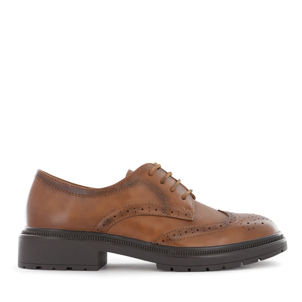 IMPULS - Zapatos Oxford Mujer Impuls Briana18 Caramel