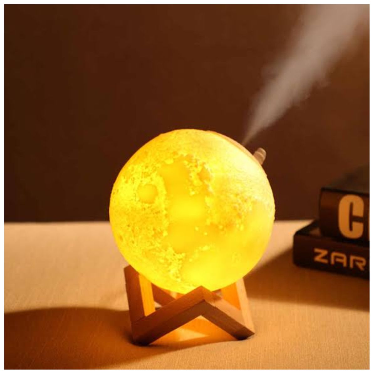 OEM - Humidificador HM05B 1500ml Lampara Luna 3d Led difusor