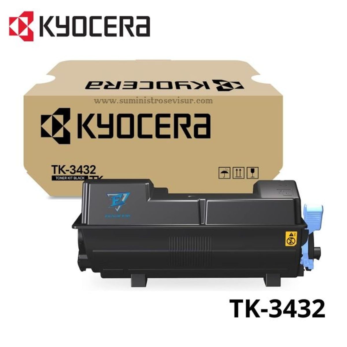 KYOCERA - TONER KYOCERA TK-3432 NEGRO ECOSYS PA5000x PA4500x