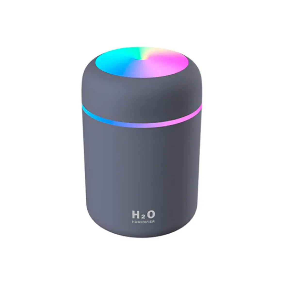 NEO DIGITAL - Humidificador HM16 portátil 300ml purificador de aire Luz romántica