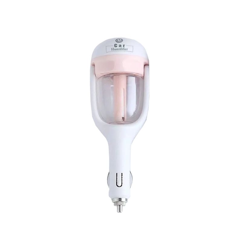 OEM - Humidificador Ultrasónico Difusor De Aromas Para Auto CH01 ROSA