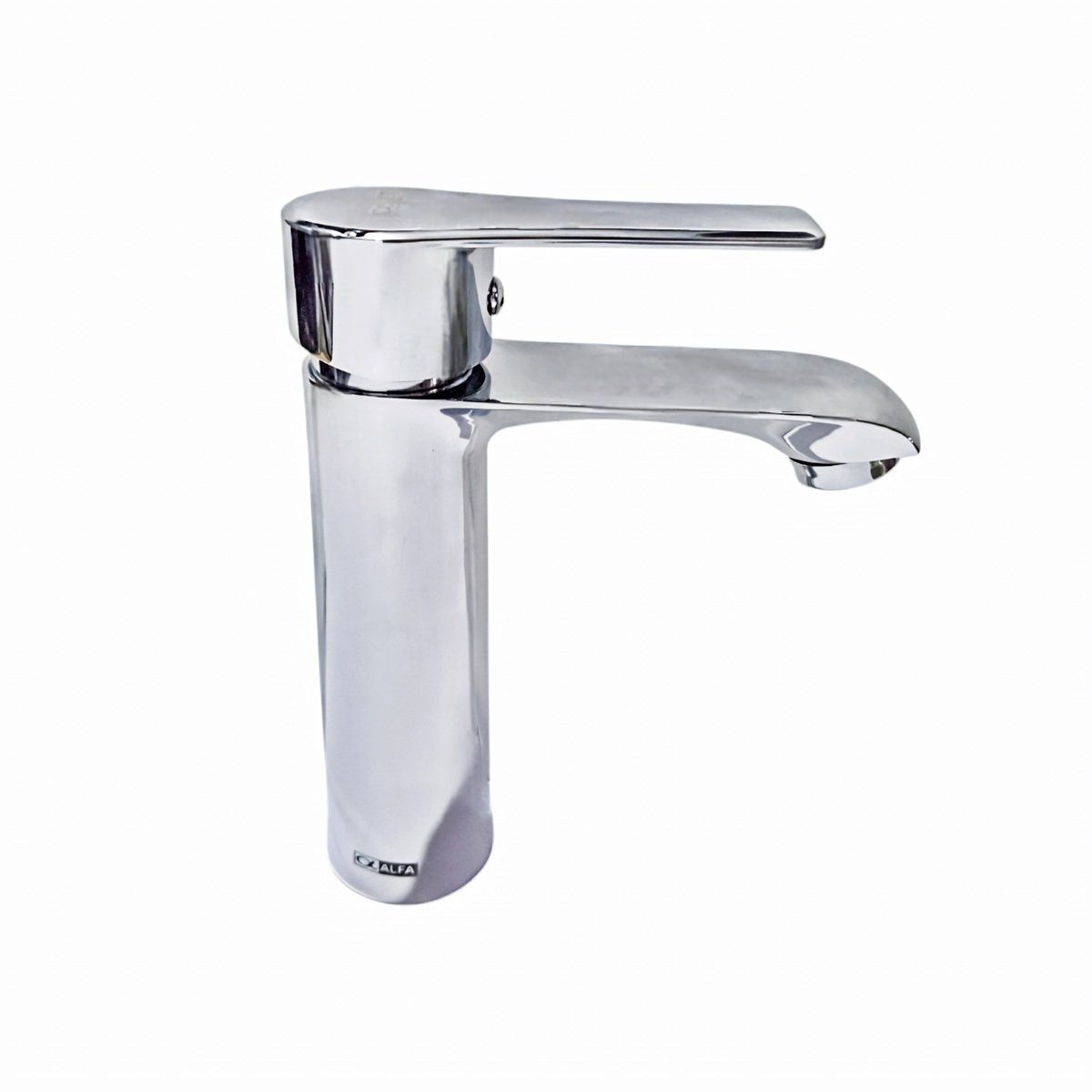 ALFA - Llave Lavatorio Mezcladora Monocomando Pesado Cromado ALFA