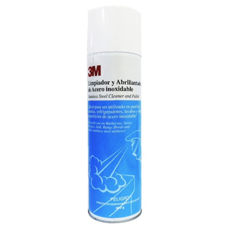 3M - Limpiador y Abrillantador para Acero Inoxidable 600gr 3M