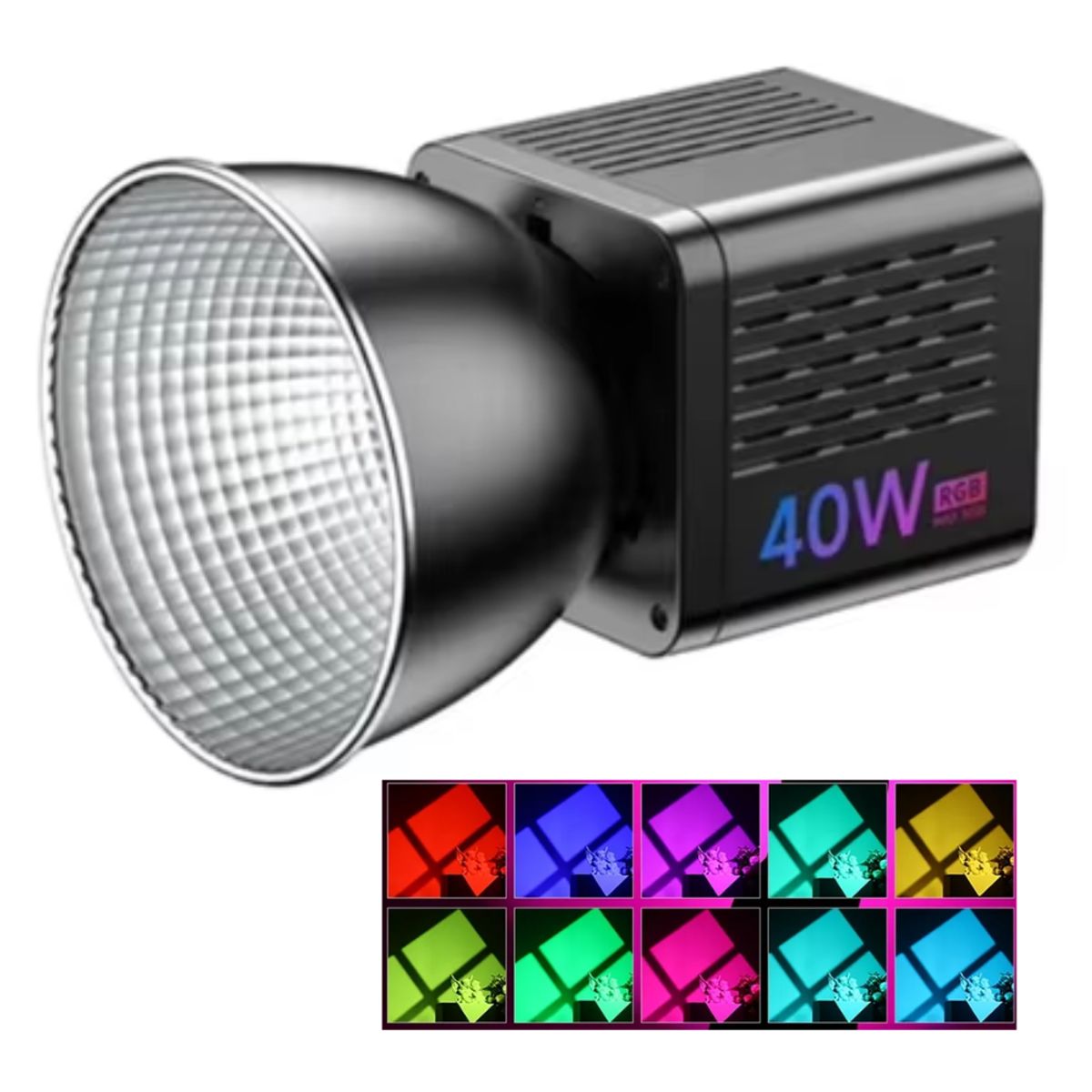 ULANZI - LUZ LED RGB ULANZI L024 DE 40W CON AMPLIA GAMA DE COLORES