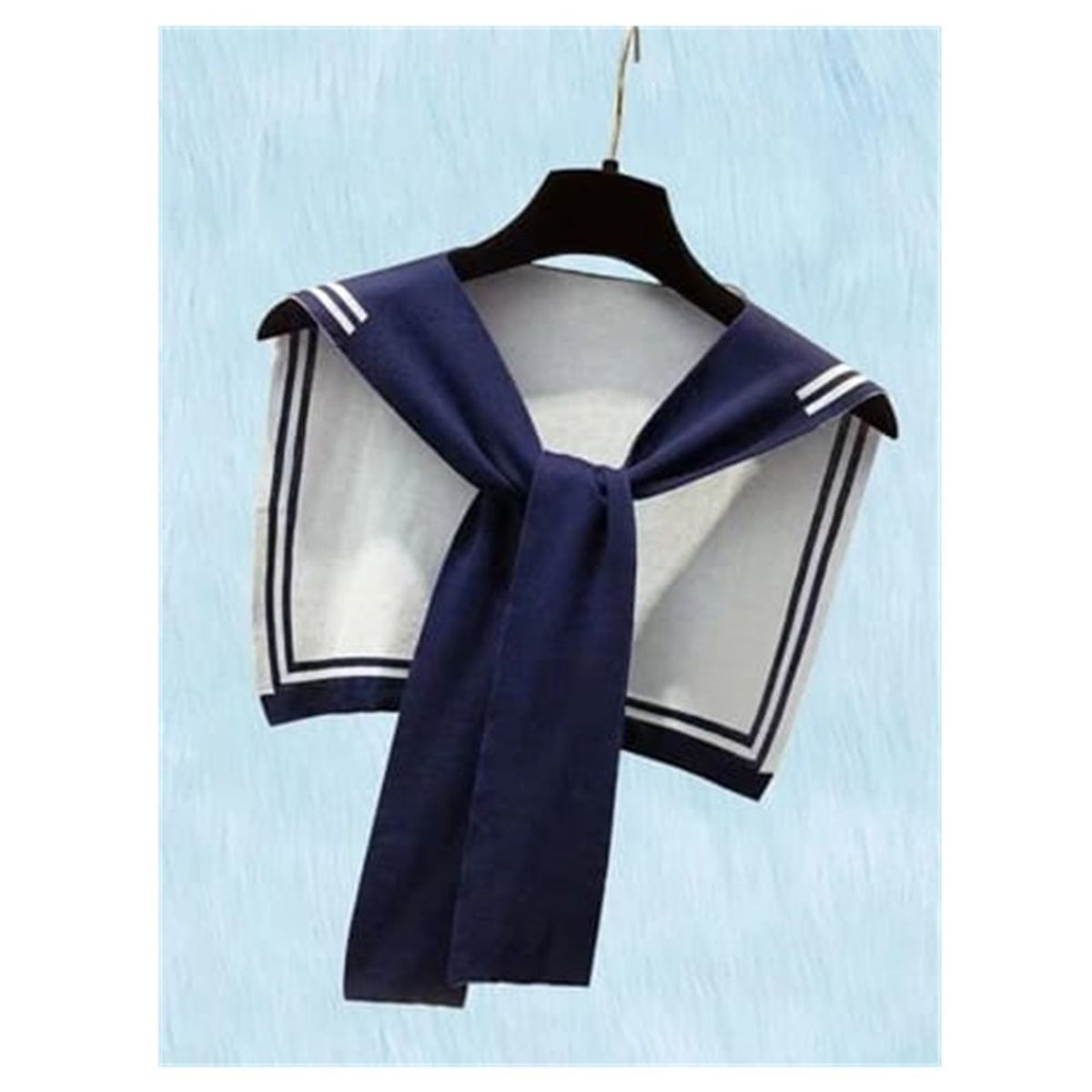 GENERICO - KIMONO CAPA BLUE RAYADO ESTILO COREANO