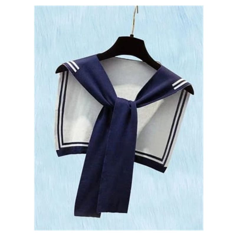 GENERICO - KIMONO CAPA BLUE RAYADO ESTILO COREANO