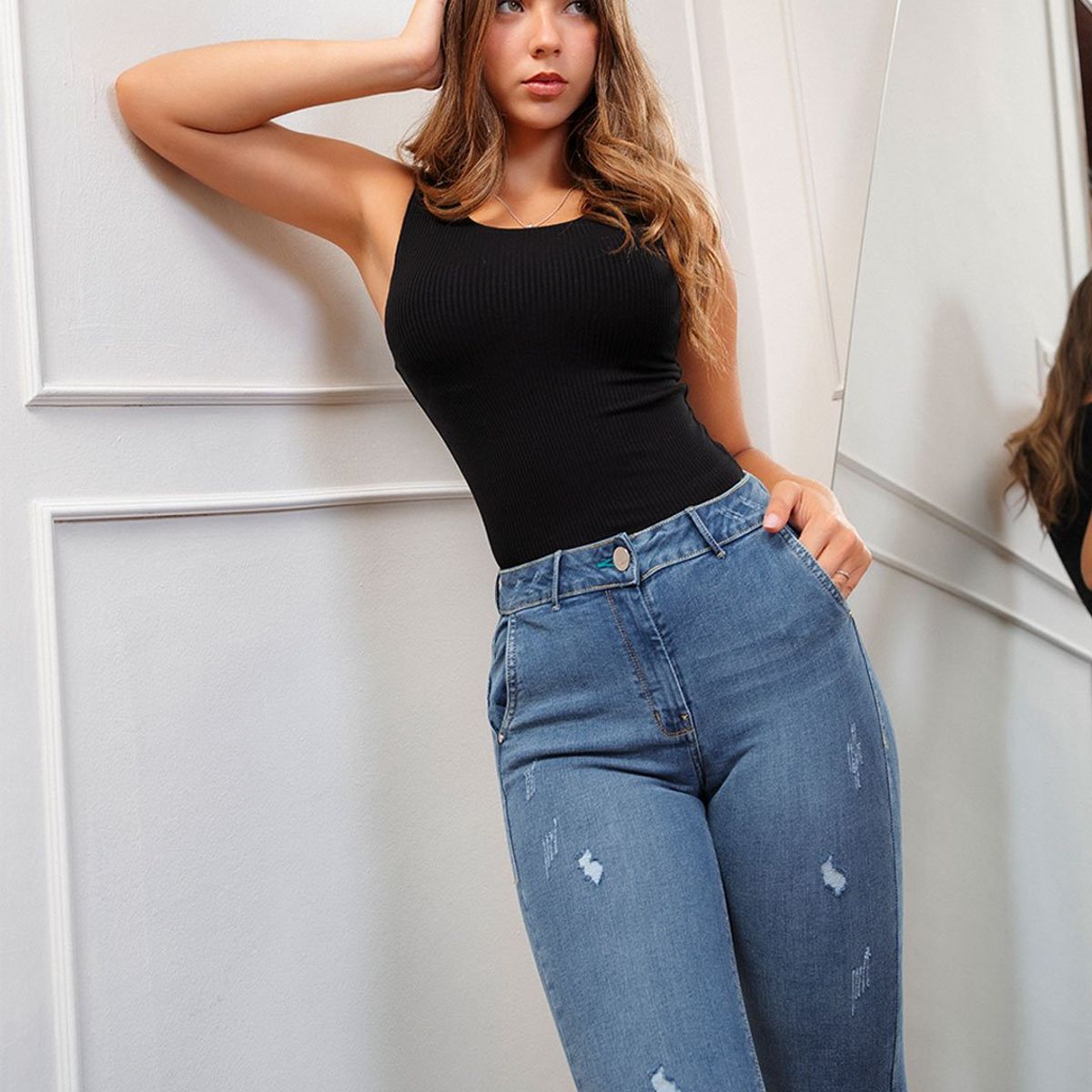 SASSARI - SKINNY CIBELY MARCA SASSARI