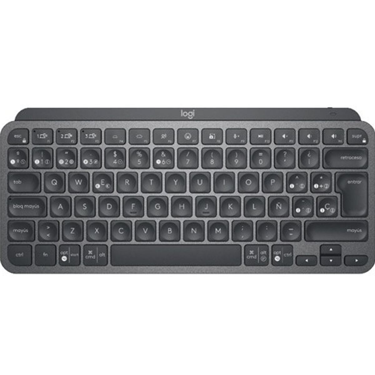 LOGITECH - Teclado Logitech Mx Keys Mini Inalambrico Multidispositivo Negro