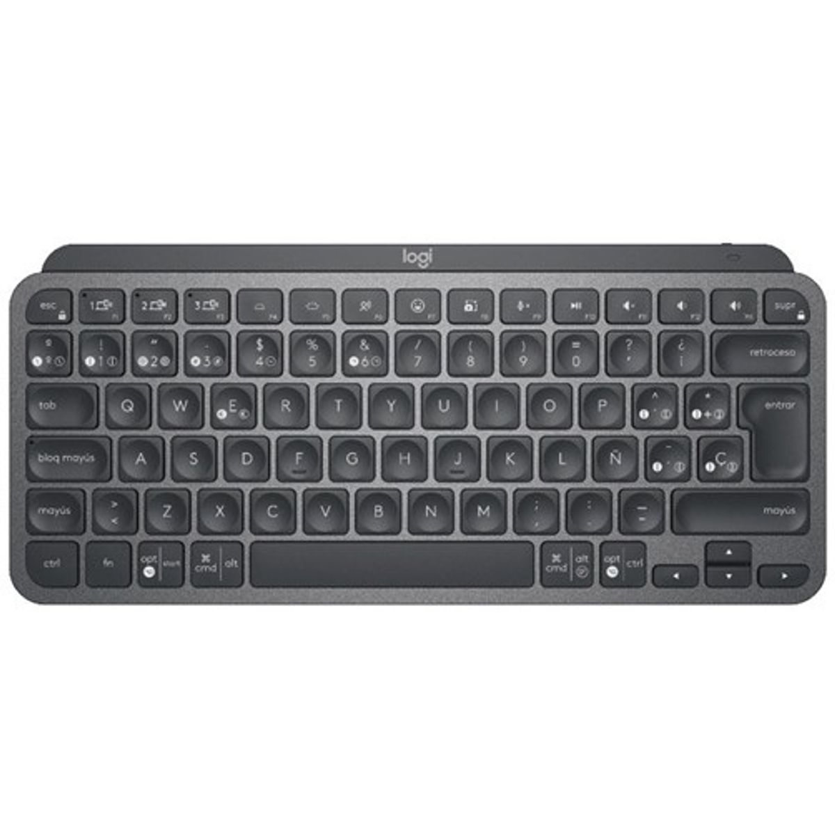 LOGITECH - Teclado Logitech Mx Keys Mini Inalambrico Multidispositivo Negro
