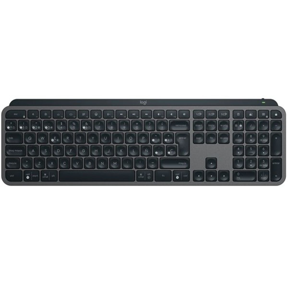 LOGITECH - Teclado Logitech Mx Keys S Inalambrico Iluminado Bluetooth - Esp