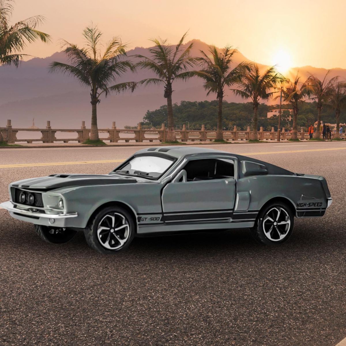 GENERICO - Ford Mustang GT 1967 clásico colección