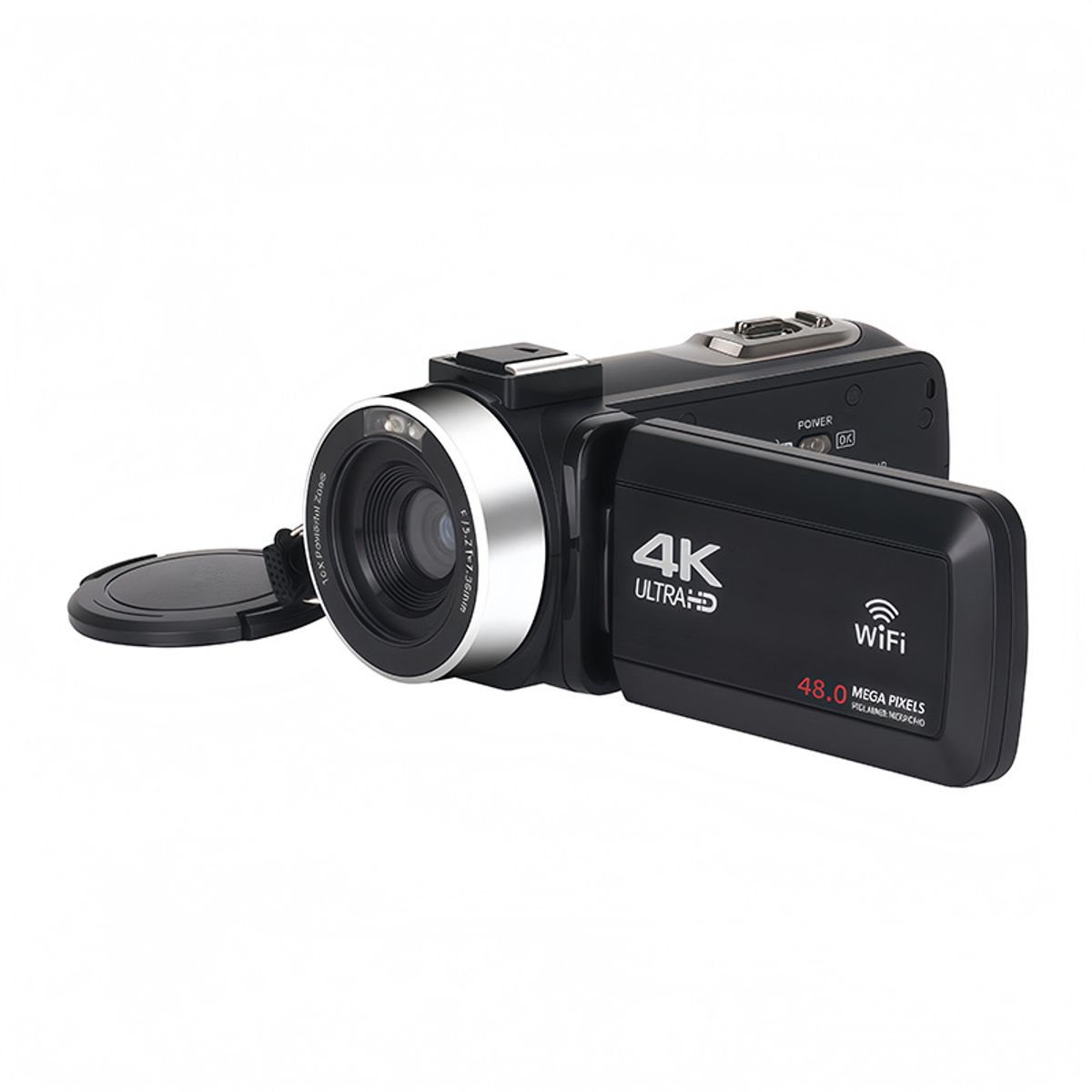 RENVMEXY - digitales Cámaras de video 4K60FPS 48MP RENVMEXY AF1 Negro