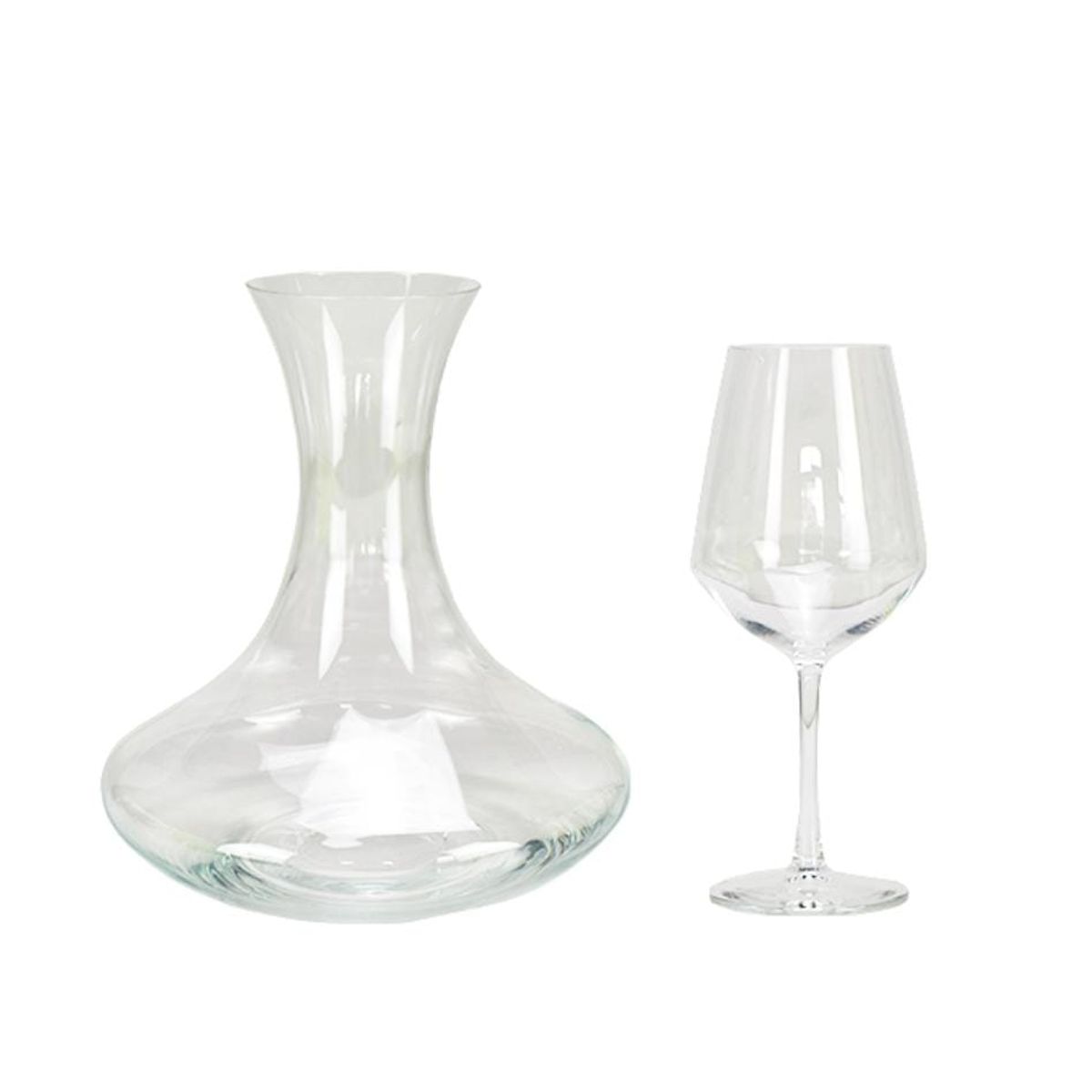 RCR  ITALIA - SET DE DECANTER X 07 ARIA UNIVERSUM(GARRAFA+COPAS).