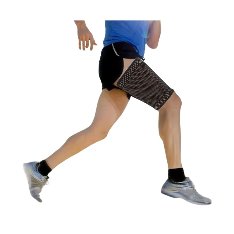 GENERICO - Muslera de Compresión con Fibra cobre Unisex - 1 par Talla M