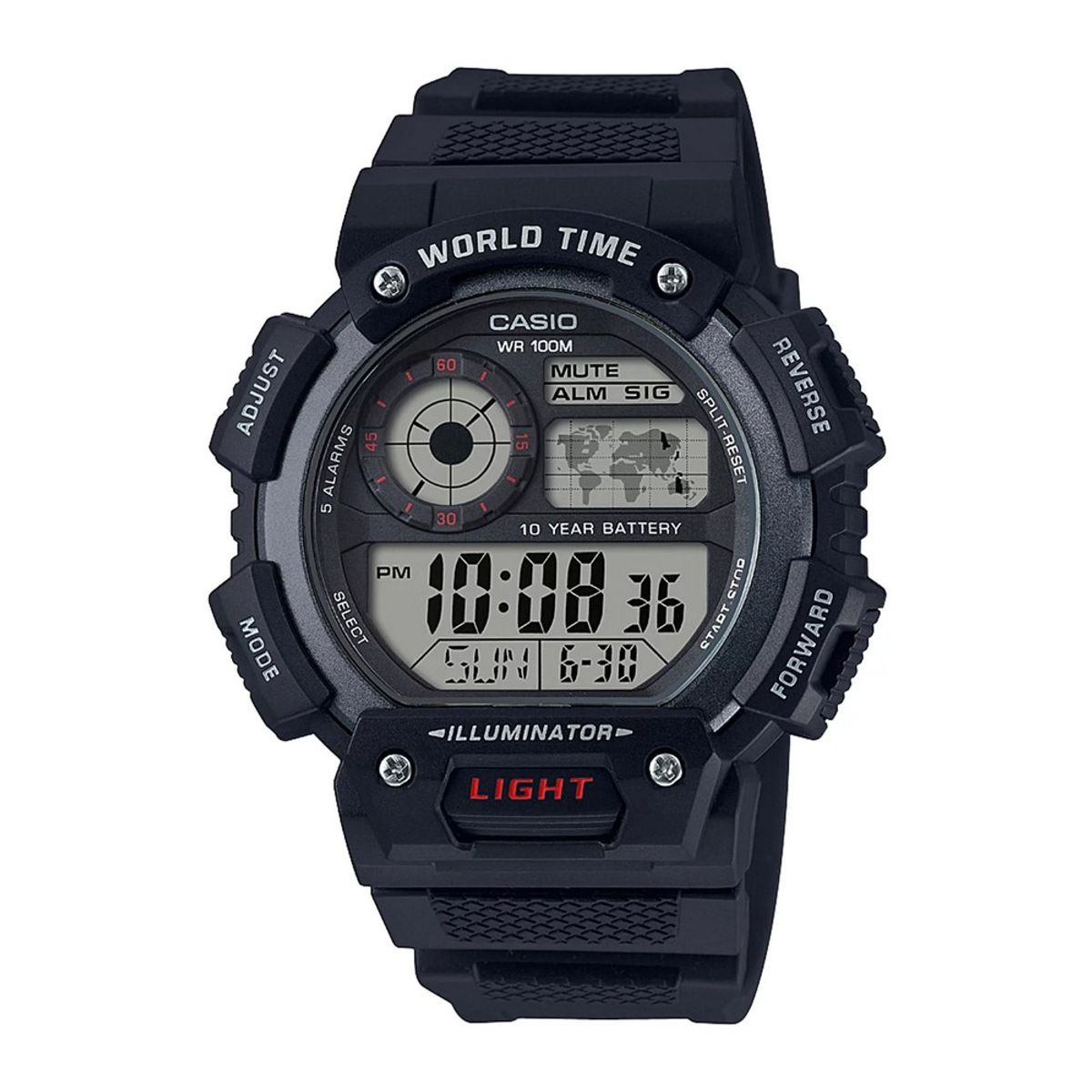 CASIO - Reloj Casio Digital AE-1400WH-1AVDF Hombre