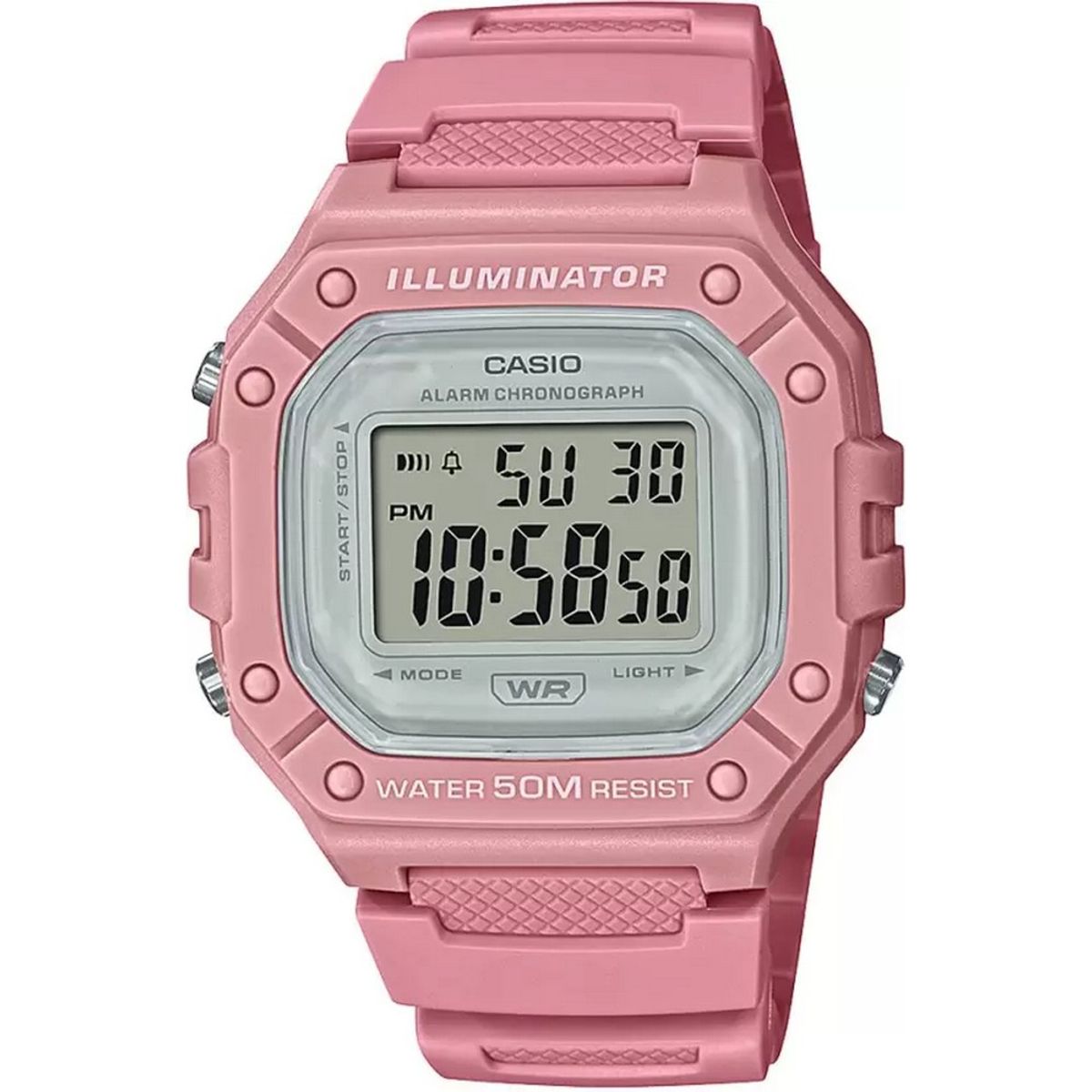 CASIO - Reloj Casio Digital W-218HC-4AVDF Mujer