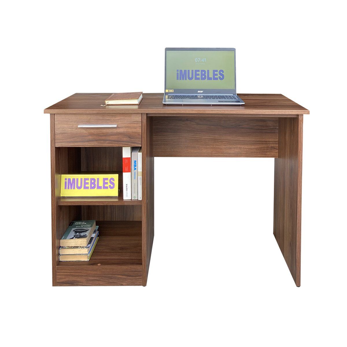 TEMEL - Escritorio DIX 110 cm para Estudio y Trabajo - iMUEBLES