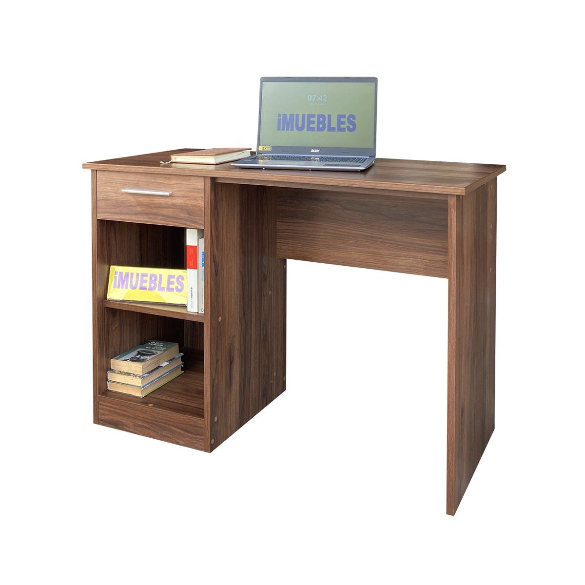 TEMEL - Escritorio DIX 110 cm para Estudio y Trabajo - iMUEBLES