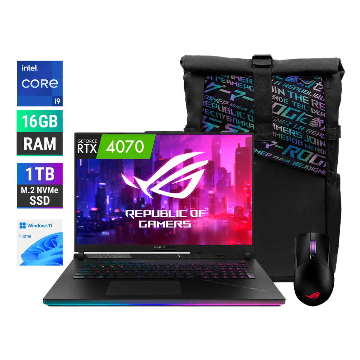 ASUS - Laptop ASUS ROG Strix G18 24 i9 16GB RAM 1TB V8GB W11