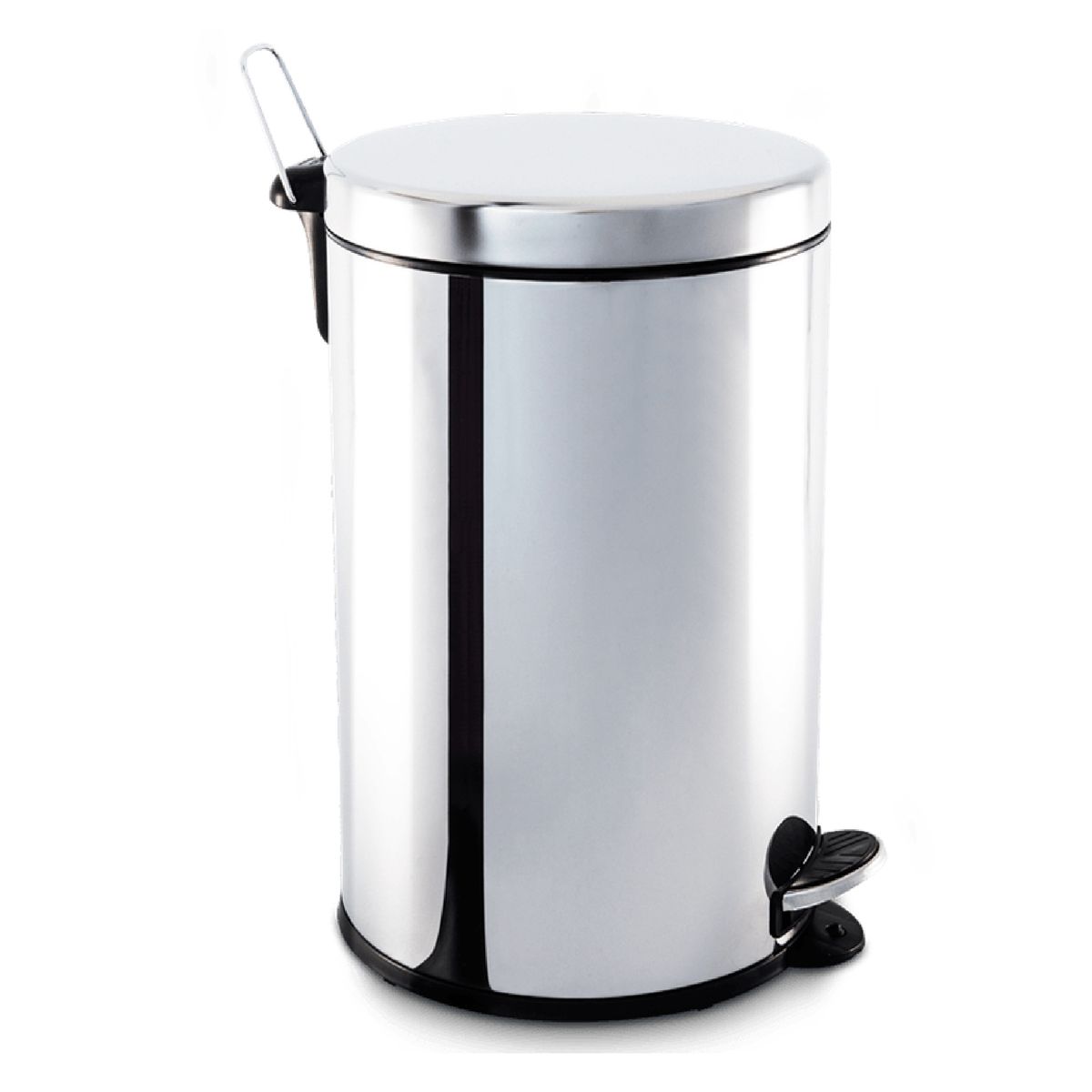 BRINOX - Papelera Con Pedal Acero Inoxidable 12Lts Brinox Decorline