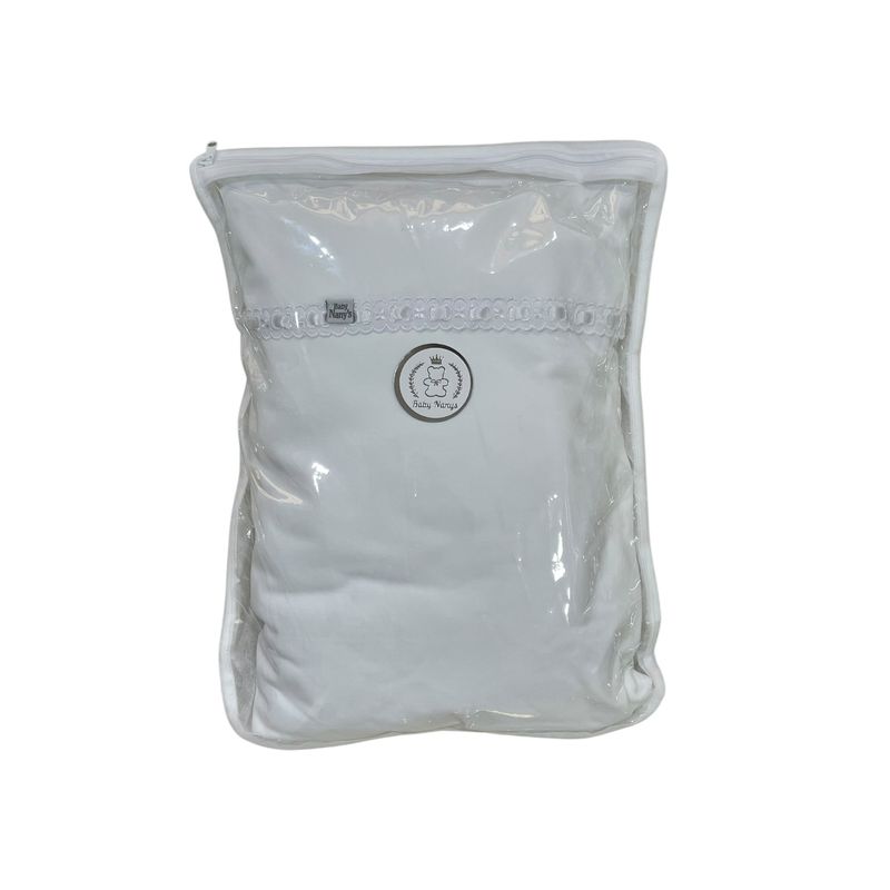 BABY NANYS - SET SÁBANA BEBÉ CUNA 131X71 BLANCO